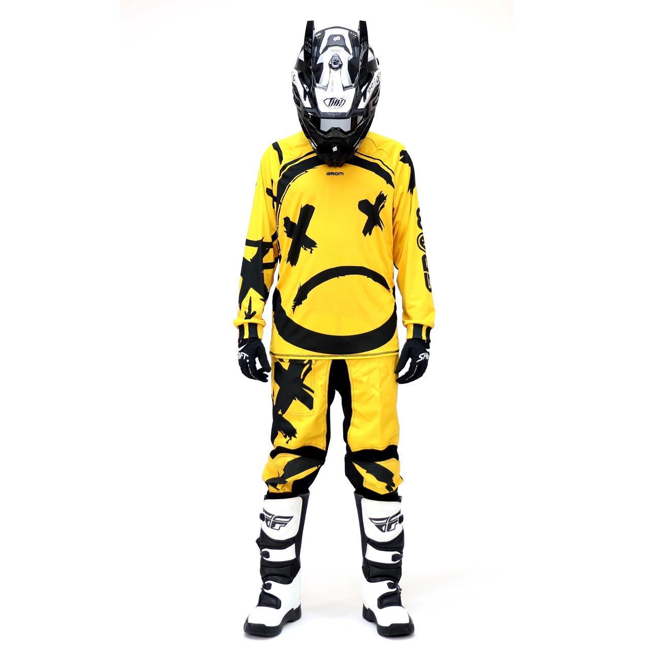 Джерси кросс GROM Sadman yellow