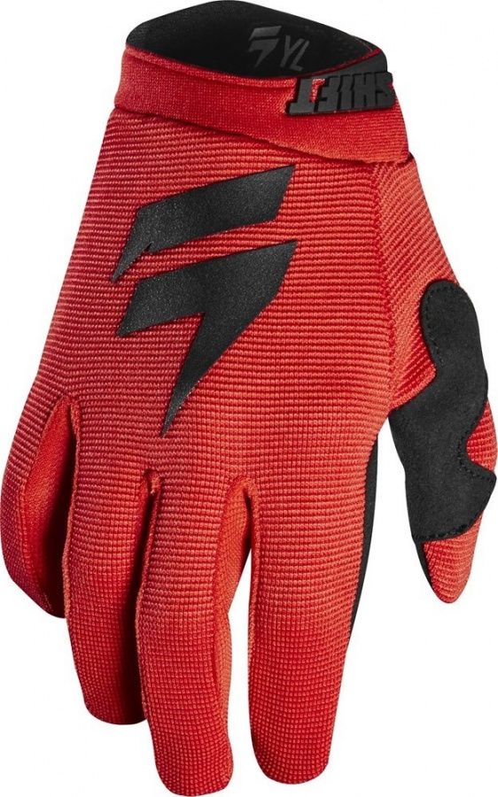Мотоперчатки подростковые Shift White Air Youth Glove Black/Red